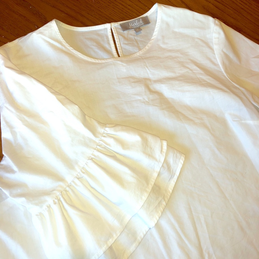 Statement Sleeve Blouse